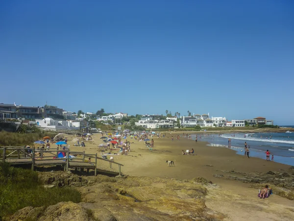 Praia de La Barra no Uruguai — Fotografia de Stock