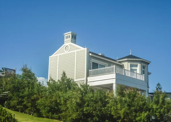 Luxe huis aan het strand — Stockfoto