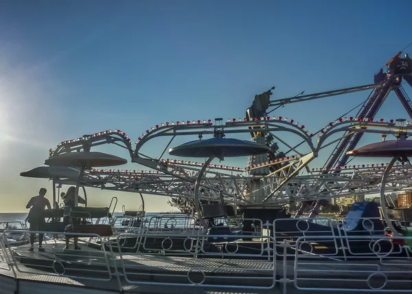 Amusement park in montevideo — Stockfoto