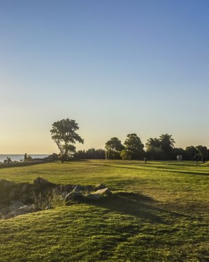 Montevideo sahilinde Park