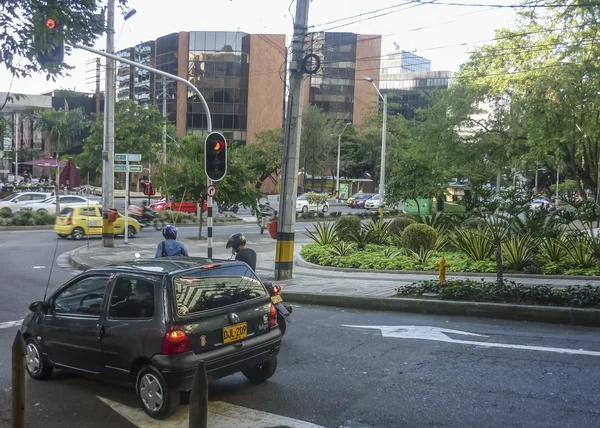 Giorno Scena urbana di Medellin Colombia — Foto Stock
