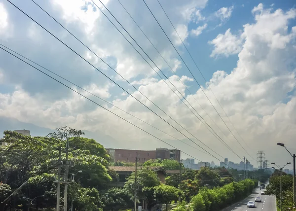 Laan van medellin colombia — Stockfoto