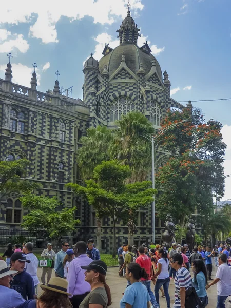 Plaza Botero en Medellín Colombia — Foto de Stock