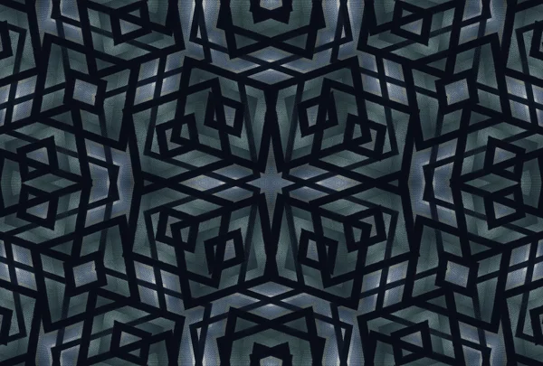 Geometrische futuristische donker patroon — Stockfoto
