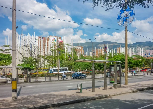 Modern Monument in Medellin Colombia — Stock Photo, Image