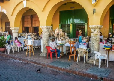 cartagena Kolombiya semt pazarı