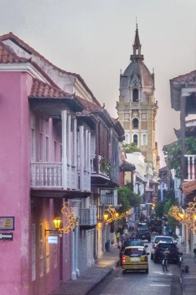 Vista Urbana de Cartagena Arquitectura — Foto de Stock