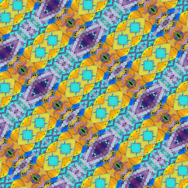 다채로운 현대 기하학적 프랙탈 패턴 — 스톡 사진