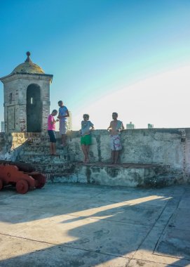 San felipe de Barajas kale Cartagena Kolombiya turist
