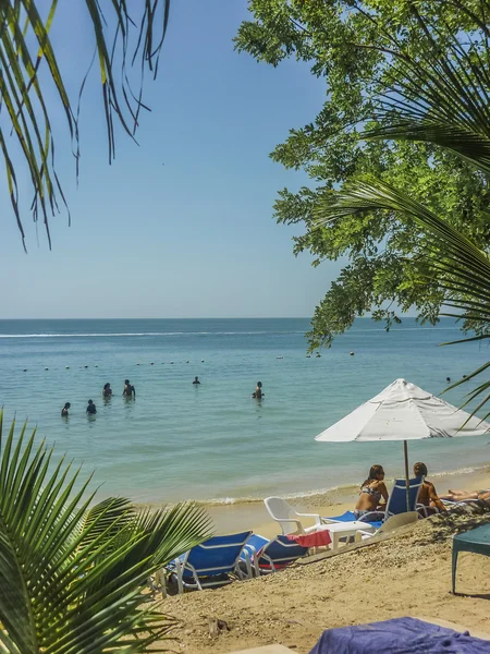 Tropical Island Resort em Cartagena Colômbia — Fotografia de Stock