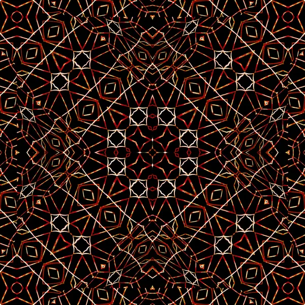 Modern Ethnic Geometric Seamless Pattern — Stock Photo, Image