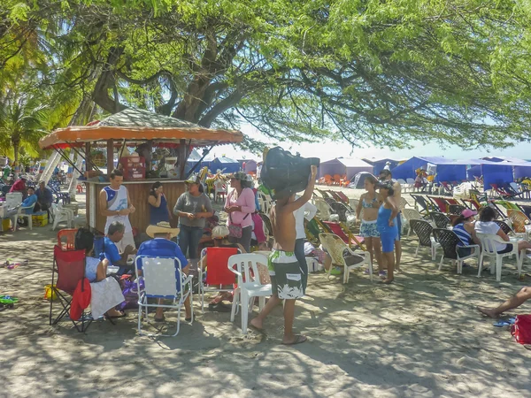 Playa El Rodadero en Colombia — Foto de Stock