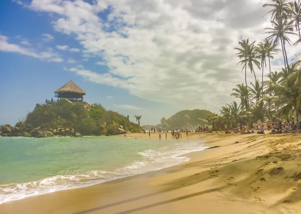 Tayrona Parkı Cabo San juan Beach — Stok fotoğraf