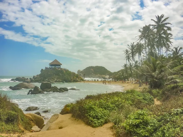 Tayrona Park Cabo San juan Beach — Foto Stock