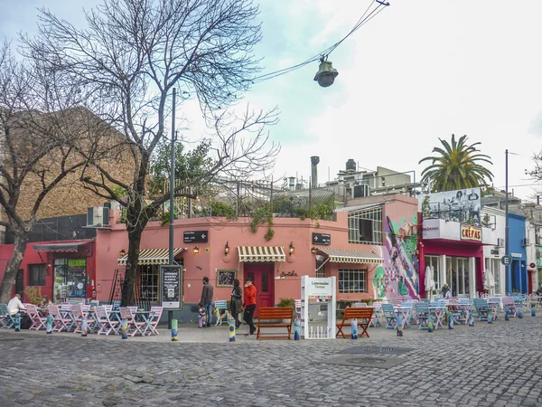 Levensmiddelen plaatsen in Palermo Buenos Aires — Stockfoto