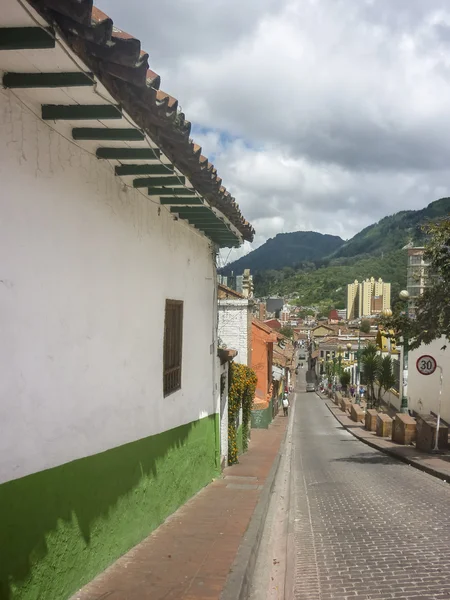 Rue du centre historique de Bogota Colombie — Photo