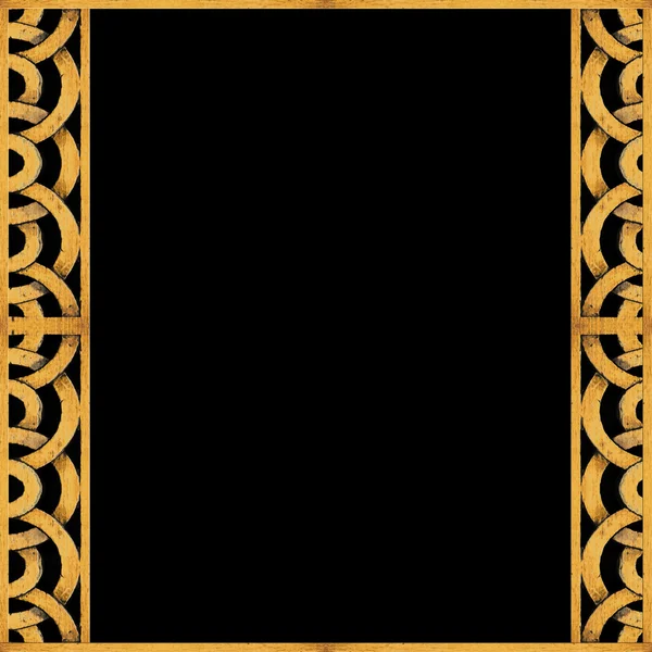 Arabesque Pattern Frame Background — Stock Photo, Image