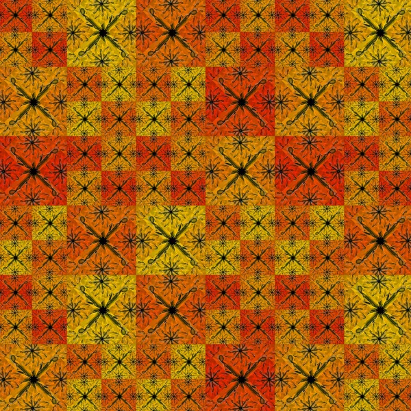 Modello geometrico di patchwork moderno — Foto Stock