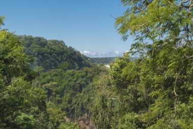 Iguazu Parkı havadan görünümü