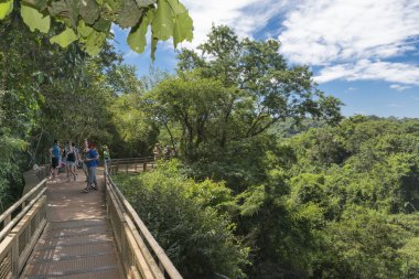 İnsanlar Iguazu Parkı