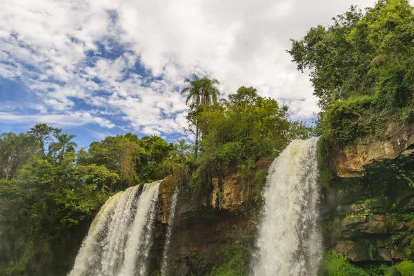 Iguazu Şelaleleri düşük açılı görünüş