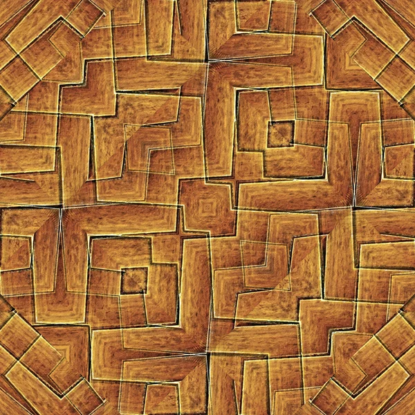 複雑な幾何学的な抽象的なパターン — ストック写真