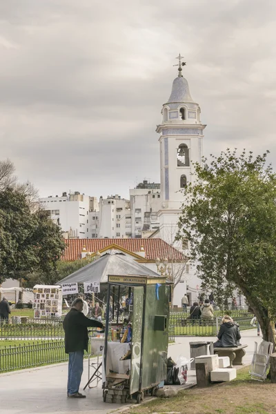 Recoleta Park Buenos Aires Argentínában — Stock Fotó