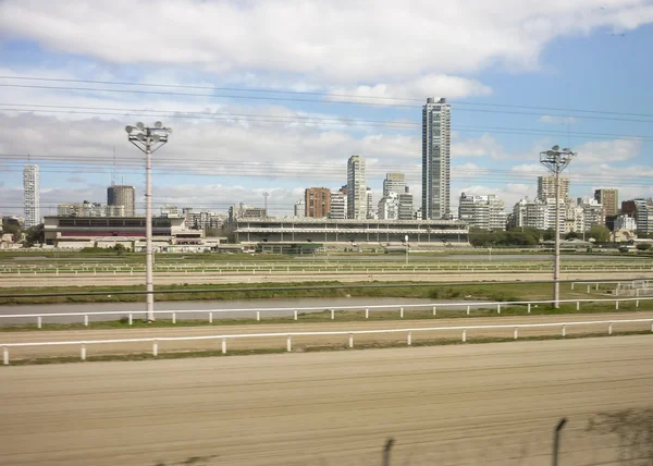 Buenos Aires Panoramique Urbaine depuis Train View — Photo