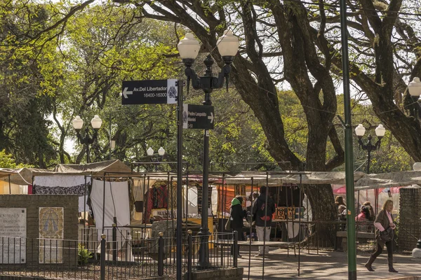 Plaza Bartolomé Mitre en San Isidro Buenos Aires — Foto de Stock