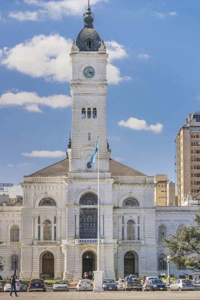 Gevel van de regering Paleis op Moreno plein in La Plata Buenos — Stockfoto