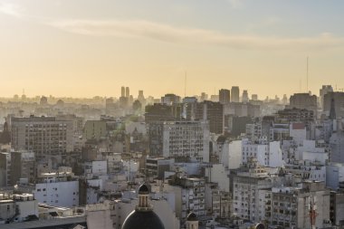 Buenos Aires Arjantin havadan görünümü