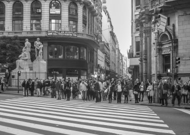 Buenos Aires Florida Street kentsel görünüm