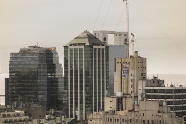 Panoramik görüş noktasından Buenos Aires 'in havadan görünümü