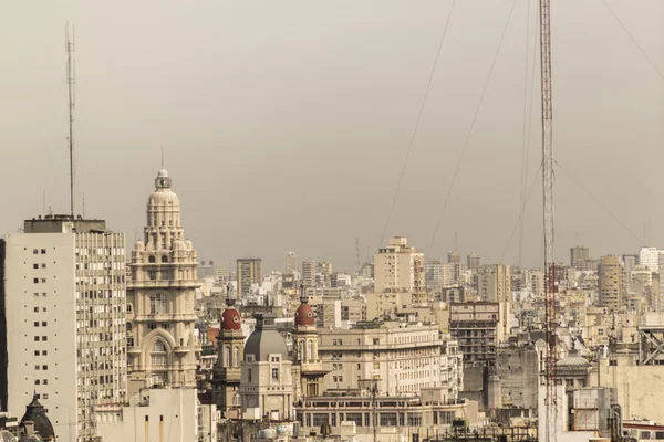 Veduta aerea di Buenos Aires dal punto di vista panoramico — Foto Stock