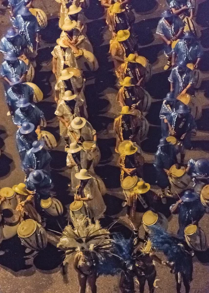 Inagural geçit töreni karnaval Montevideo Uruguay — Stok fotoğraf