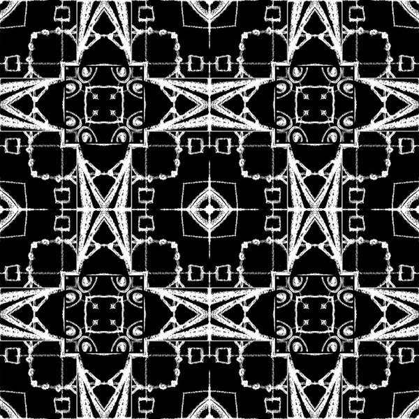 Geometric Abstract Ethnic Seamless Pattern — Stock Photo, Image