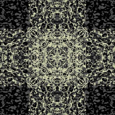 Sorunsuz mozaik çapraz süs soyut