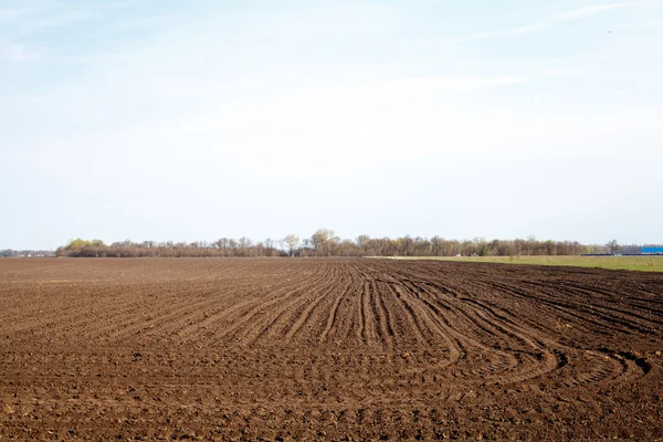 Plowed field — Stock Photo, Image