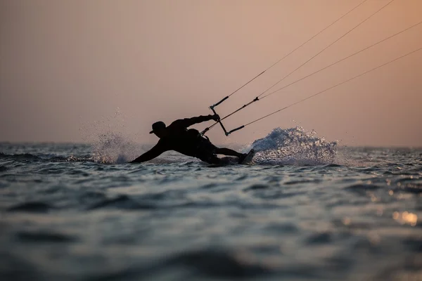 Kitesurfen — Stockfoto