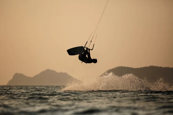 Kitesurf. — Fotografia de Stock