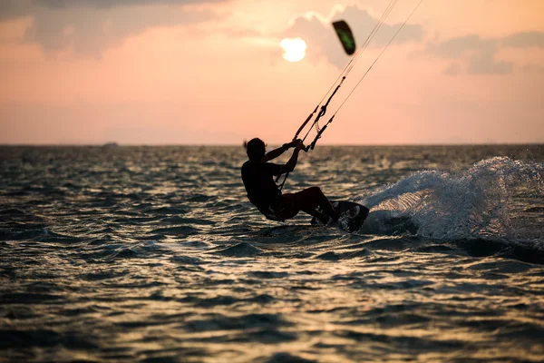 Kitesurfing — Stock Photo, Image