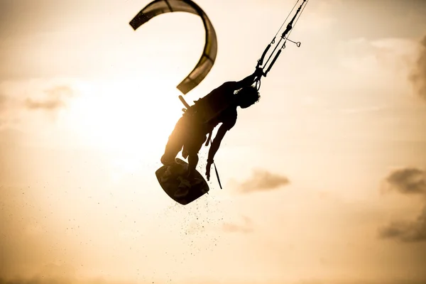 Kitesurfing — Stock fotografie