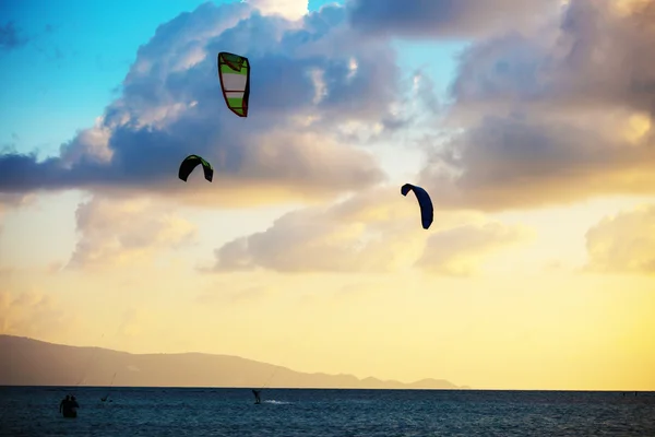 Kitesurfen — Stockfoto