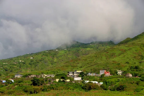 Nahaufnahme Des Heranwachsenden Sohnes Der Kleinstadt Sao Jorge Fogo Cabo — Stockfoto