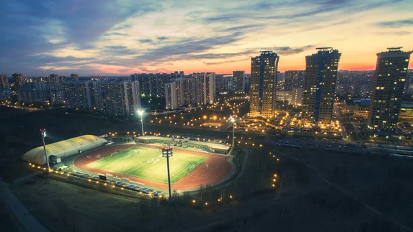 Strogino Yantar stadion — Stockfoto