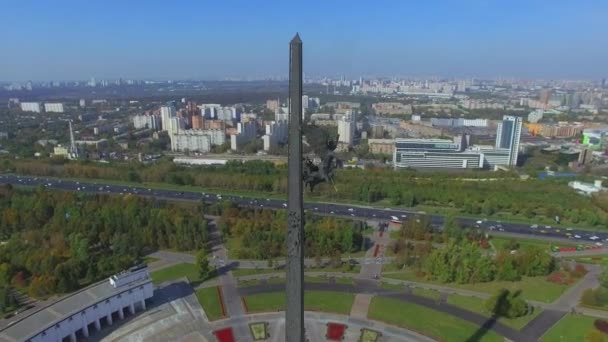 Памятник Победы 5 — стоковое видео