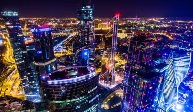 Moskova sehri gökdelenleri