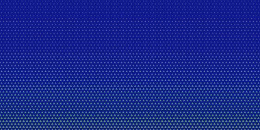 Mavi arkaplan ve üç açılı nokta desenli arkaplan. Soyut mavi arkaplan