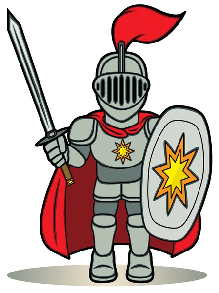 Küçük knight — Stok Vektör