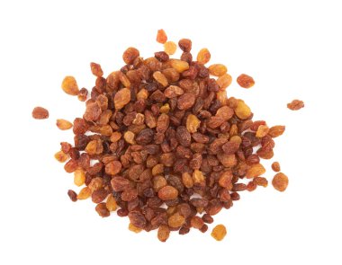 beyaz zemin üzerine kuru üzüm